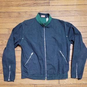 Vintage Fiorucci L Denim Cotton Wash Jacket Made In Italy